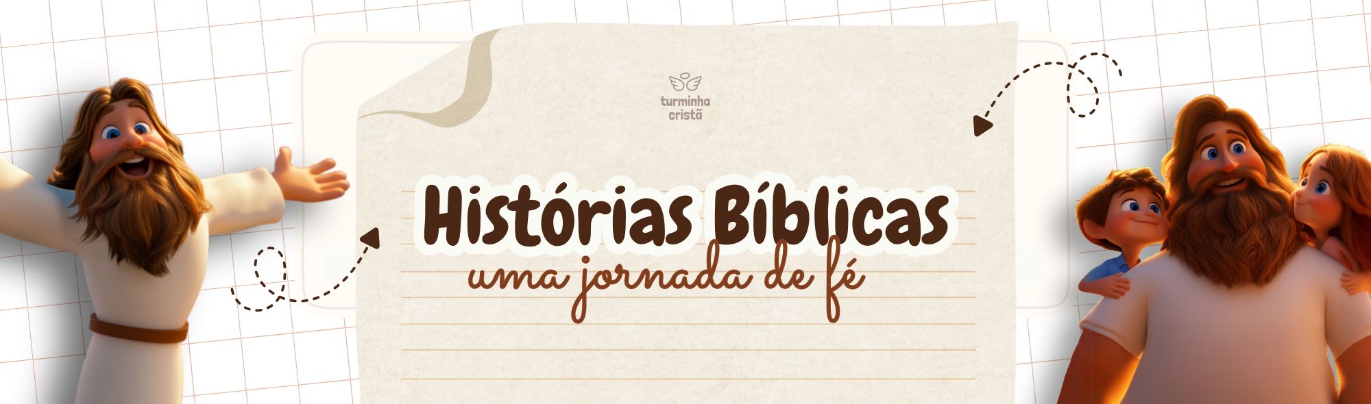 histórias bíblicas em vídeo para crianças aprenderem de forma divertida